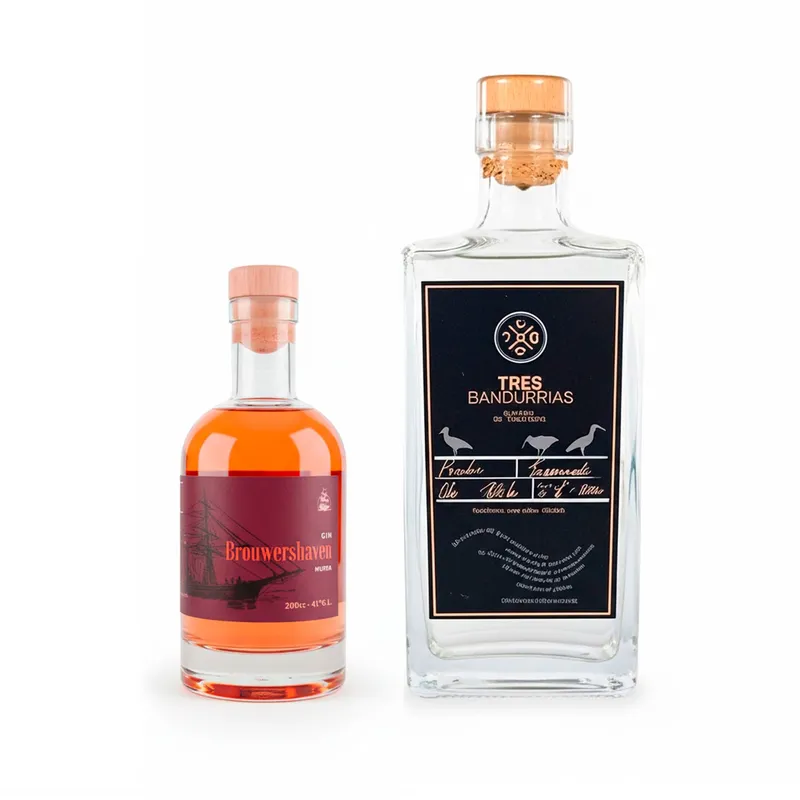 Gin Brouwershaven Murta (200ml) + Brandy Tres Bandurrias