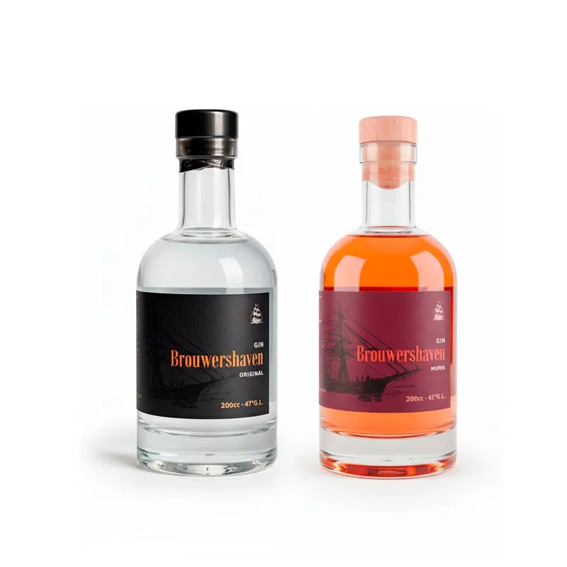 Gin Brouwershaven Original (200ml) + Murta (200ml)